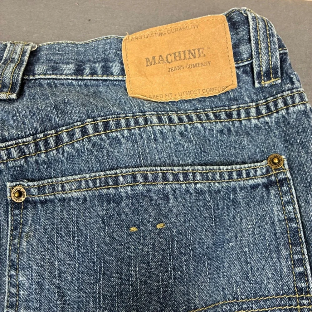 Y2K Machine Jeans Co Carpenter Denim Jeans Men's Size 32x32 Baggy Wide Leg